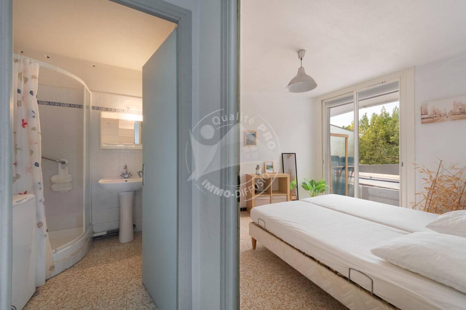 As17378 - P4 Dans Une Residence Sur La Plage Avec Vue Mer Et Piscine Le Grau-du-Roi Luaran gambar